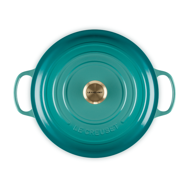 Cocotte ronde peu profonde, view 4